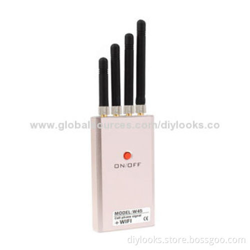 Mini Portable GSM/CDMA/DCS/PHS/3G/WiFi Cell Phone Signal Protector, 5-10m Coverage